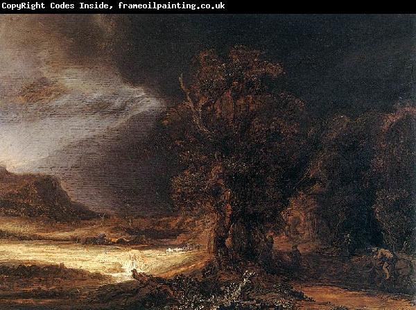 Rembrandt Peale Landscape with the Good Samaritan